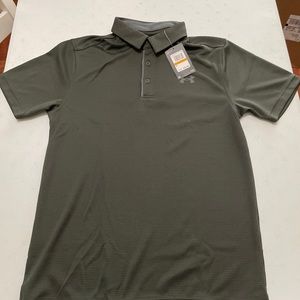 Under Armour Men’s Tech Polo Baroque Green/Pitch Gray Small